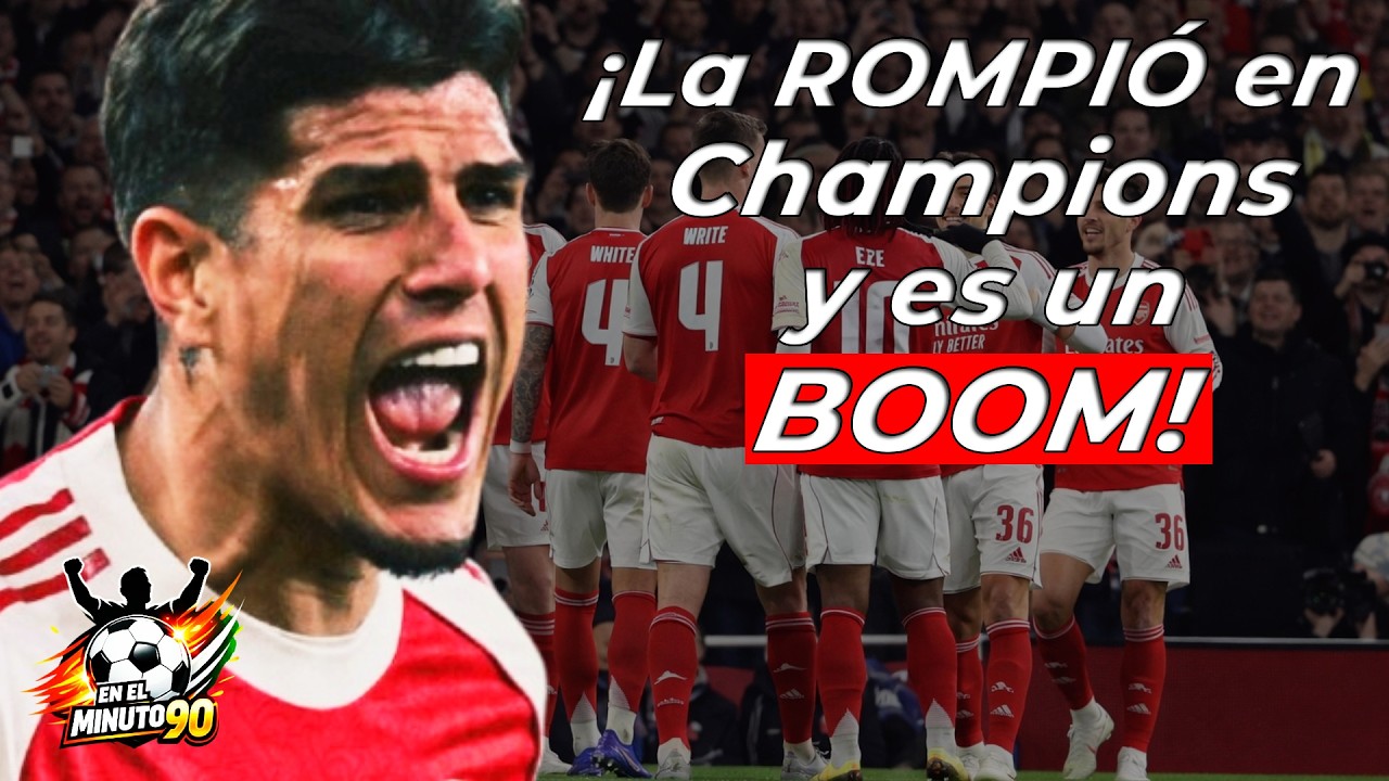 Piero Hincapié volvió a brillar con Arsenal y lo que dicen en Reino Unido!!!