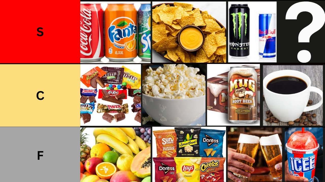 Movie Snacks Tier List