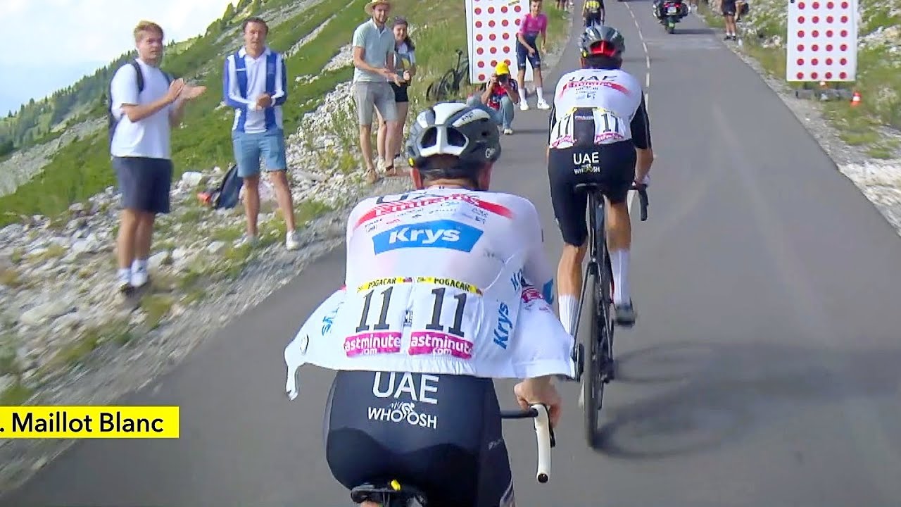 Tadej Pogacar TERRIBLE Crack on Col de la Loze | Tour de France 2023 Stage 17