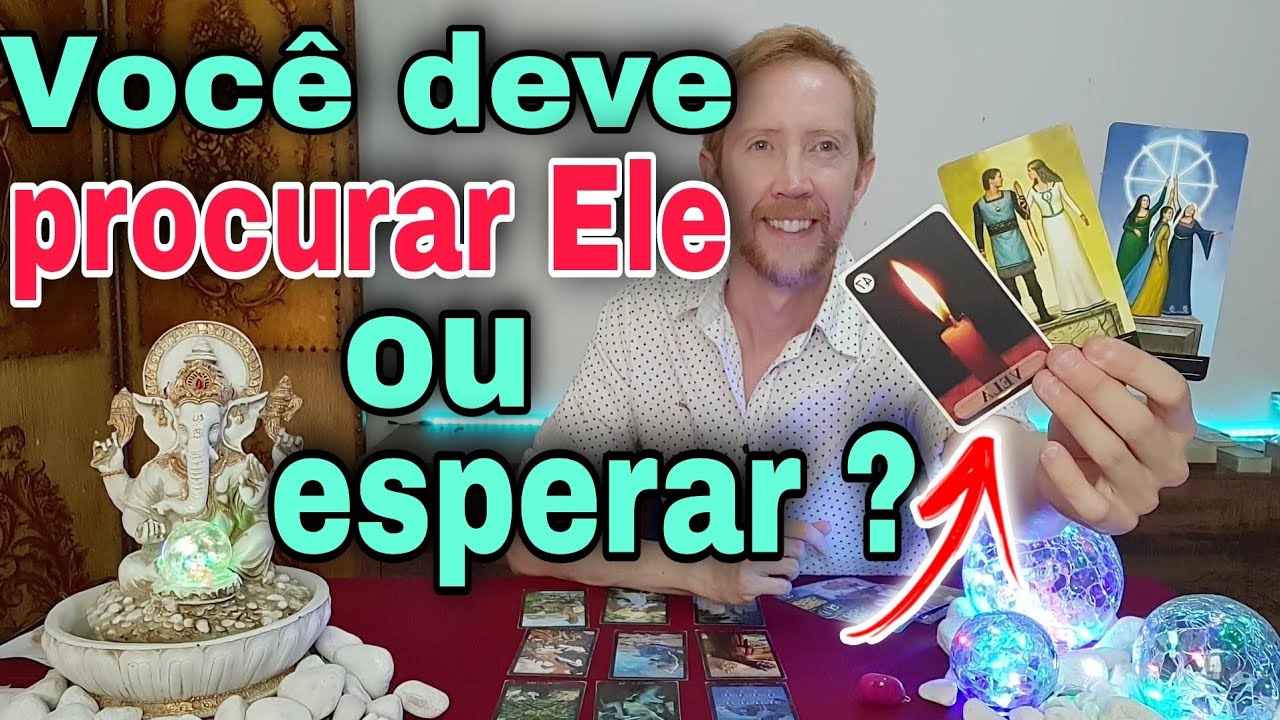 Você deve procurar ele ou esperar ? Ele vai voltar pra mim tarot ? Ele vai me procurar ?#tarotdehoje