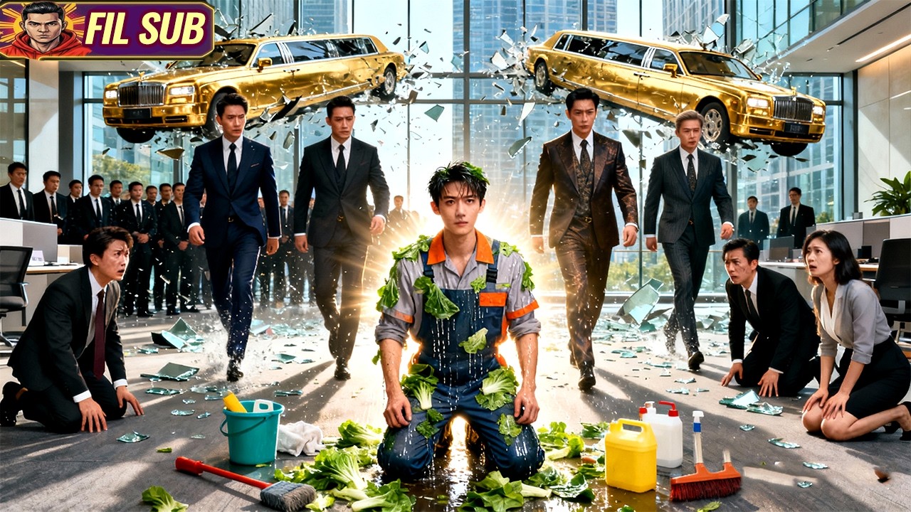 Ang mahirap na binata ay pinilit maging janitor at inapi—di nila alam,limang CEO sumuporta sa kanya!