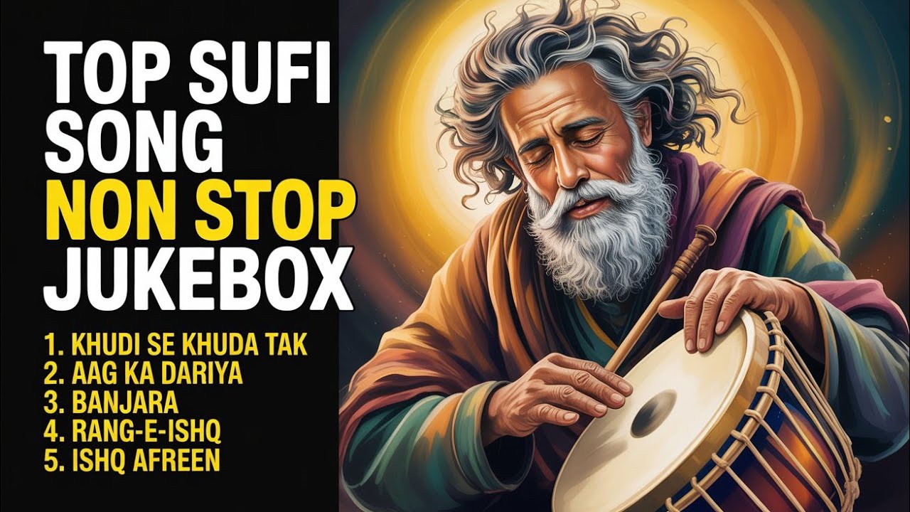 Non stop / top sufi song/jukebox Sufi audio/ khudi se khuda Tak 