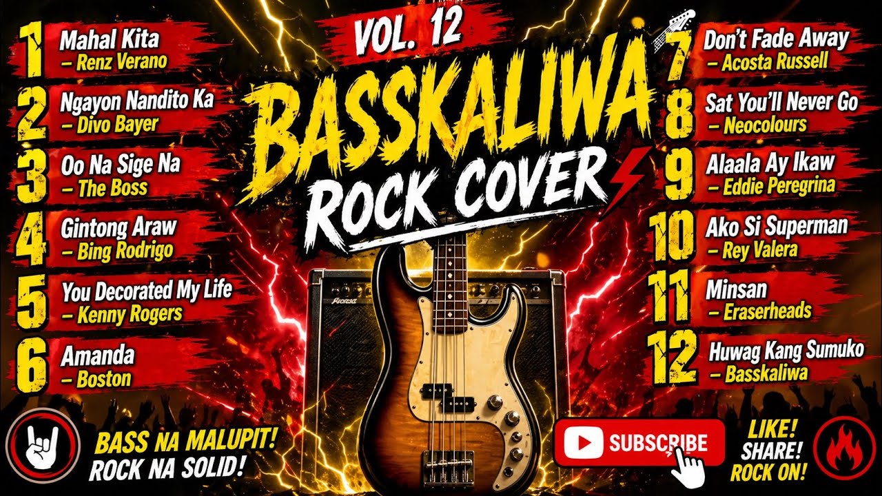 “VOL. 12 🎸 Rock Cover - BASSKALIWA