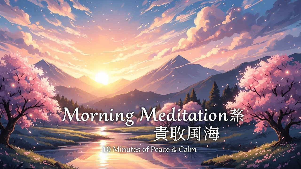 Morning Meditation – 10 Minutes of Peaceful Ghibli Vibes 🌅✨