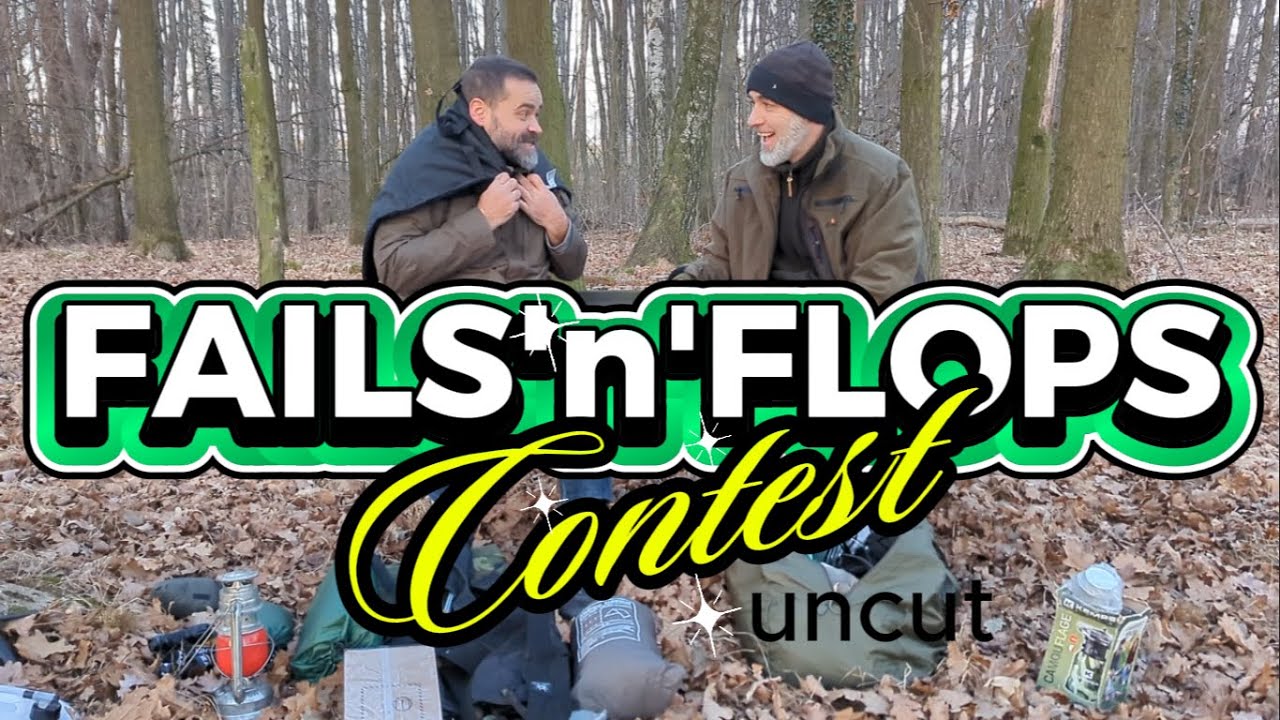 FAILS 'n' FLOPS Contest (uncut) - jede Menge Zeug, dass Du NICHT brauchst für Dein OutdoorAbenteuer!