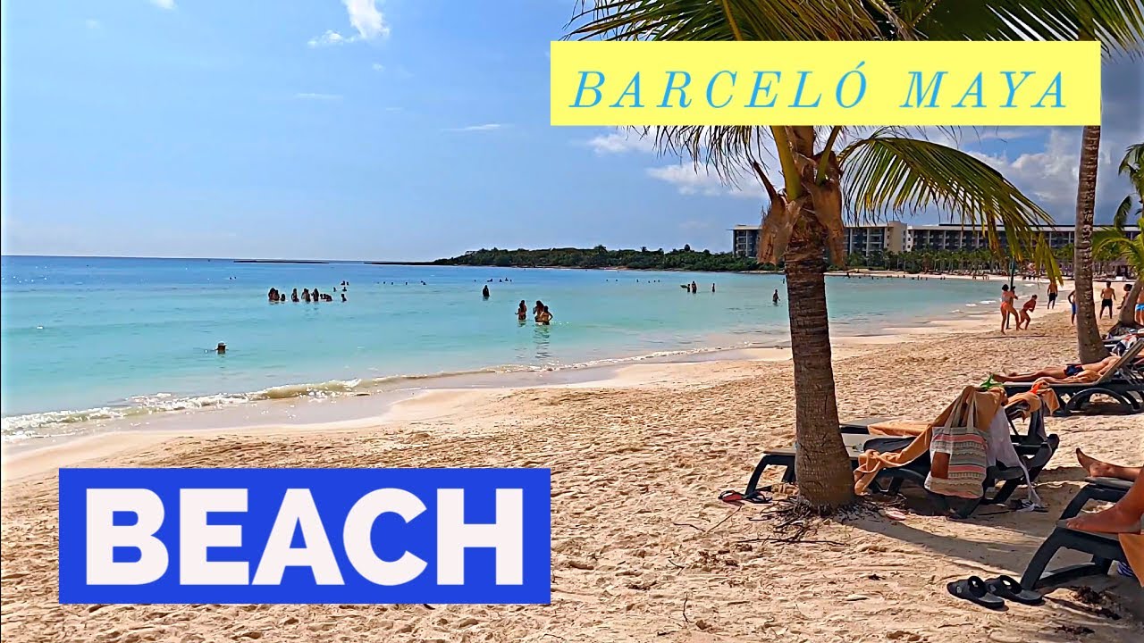 Amazing Barcelo Maya Beach 🏖️ Mexico 🇲🇽 Riviera Maya