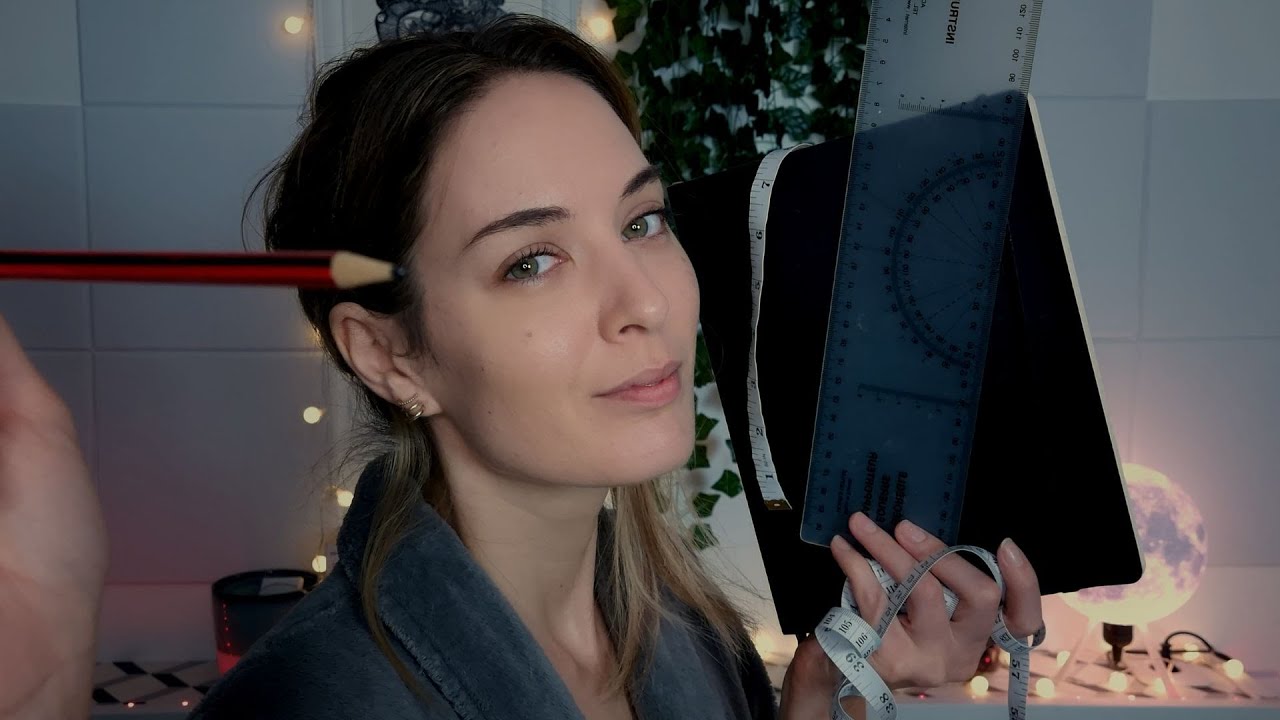 ASMR | Detailed Face Measuring To Relax You | Close Personal Attention | Soft Spoken