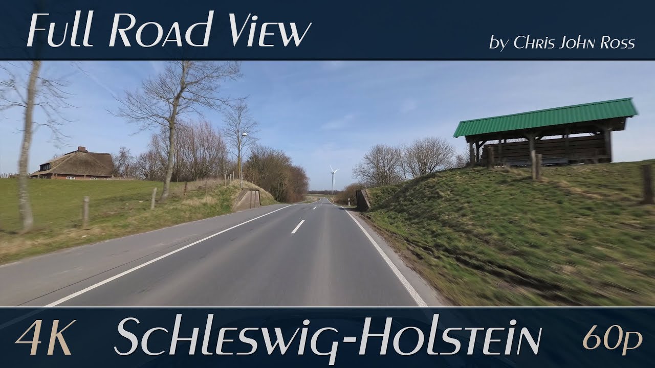 Schleswig-Holstein, Germany: Simonsberg, Husum Hafen - 4K (UHD/2160p/60p)