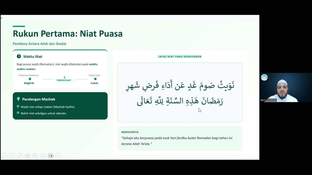 KURSUS BAB PUASA RAMADHAN  2026