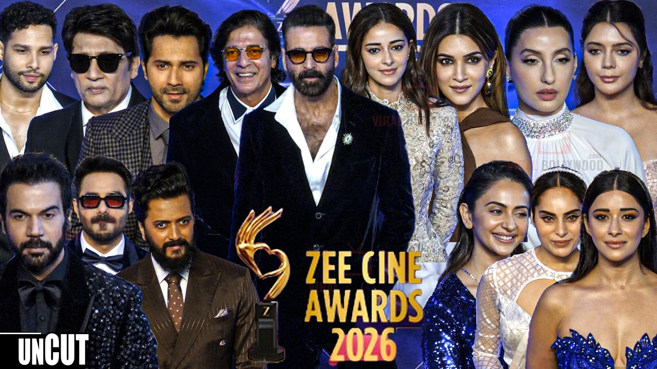 UNCUT : Zee Cine Awards 2026 | Akshay Kumar ,Varun Dhawan,Kriti Sanon,Nora Fatehi