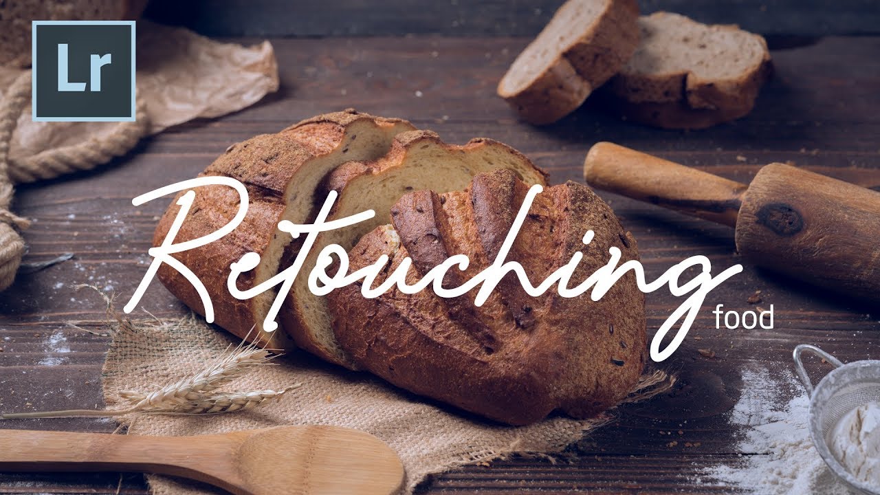 معالجة صور الأطعمة وعمل ريتاتش داخل لايت روم  Food Photography