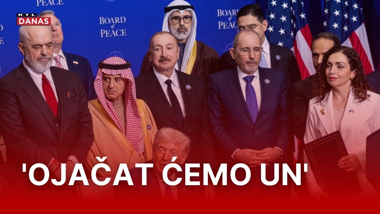 Trump na Odboru za mir raspalio disco glazbu: 'Mislim da se moramo smiješiti' | RTL Danas