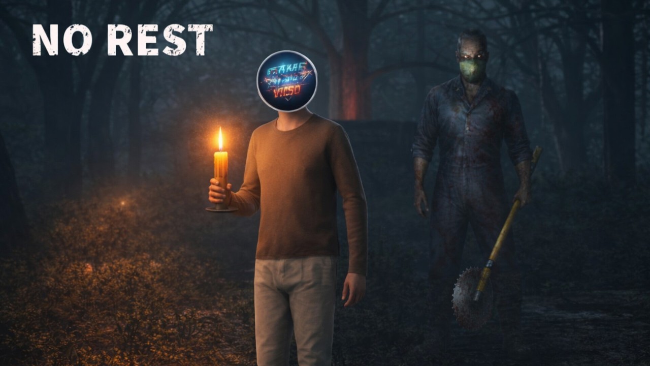 Today I play No Rest horror game.