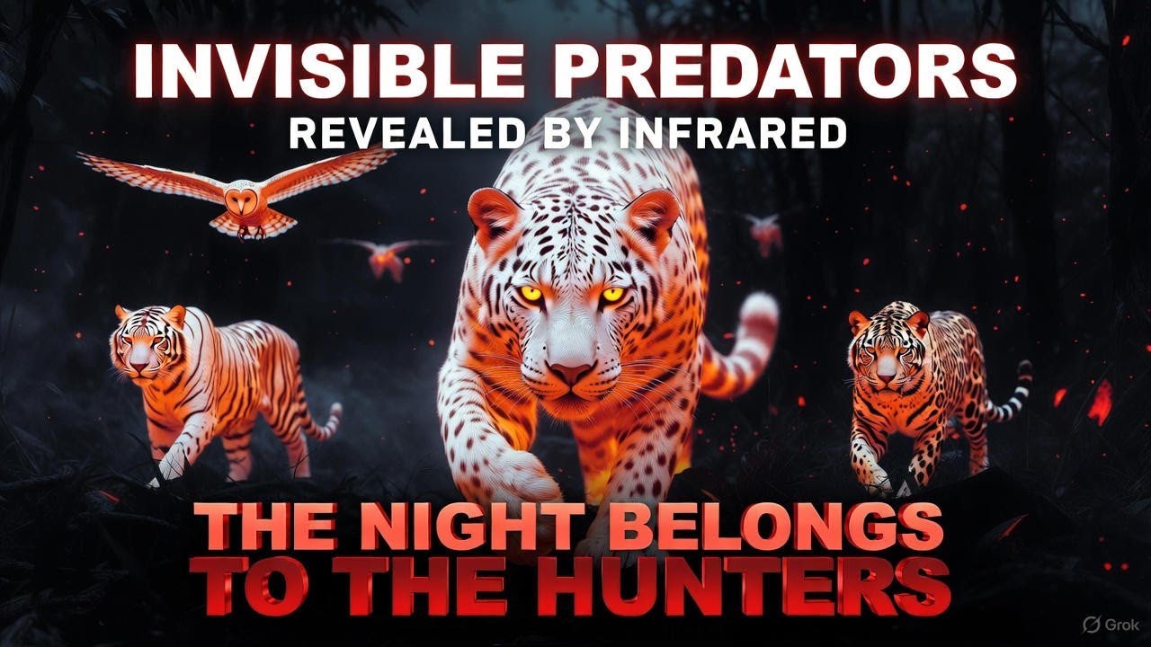 Invisible Predators Revealed by Infrared Cameras | Night Hunters Documentary