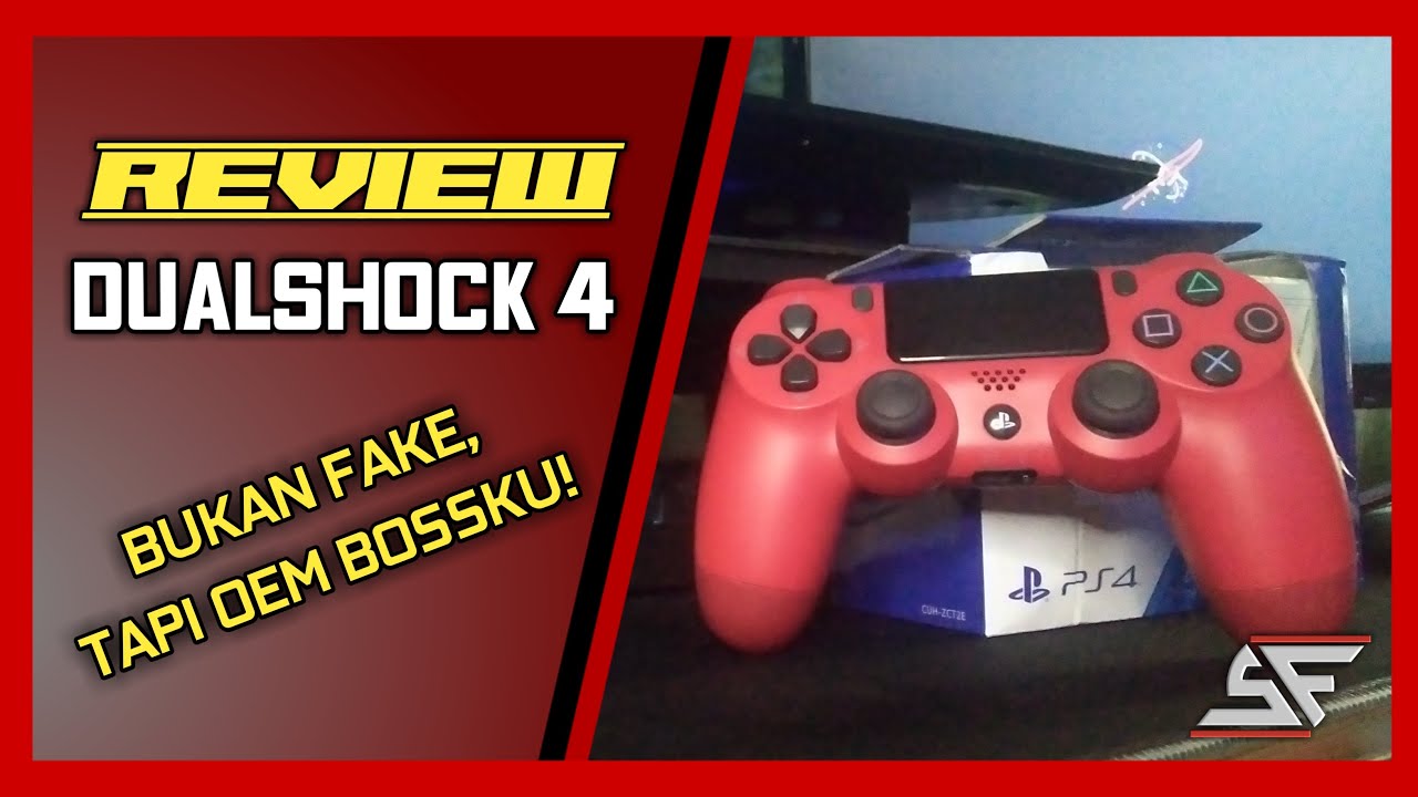 Wireless Controller PS4 paling murah??? REVIEW OEM(FAKE) DUALSHOCK 4