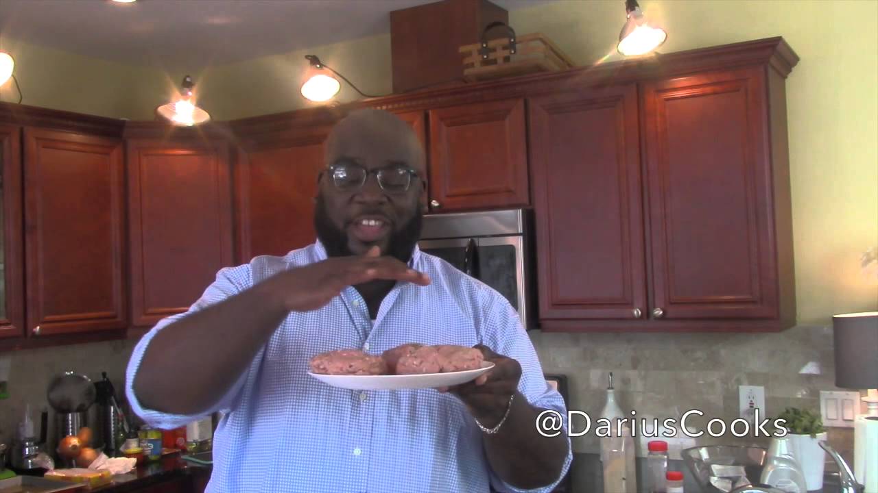 How To Make Collard Green & Cornbread Turkey Burgers