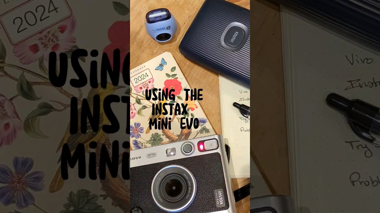 Using the Instax Mini Evo - hybrid #instantcamera!
