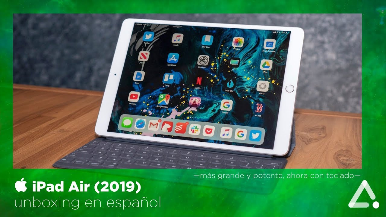  iPad Air (2019), unboxing en español -mas grande y potente, ahora con teclado-