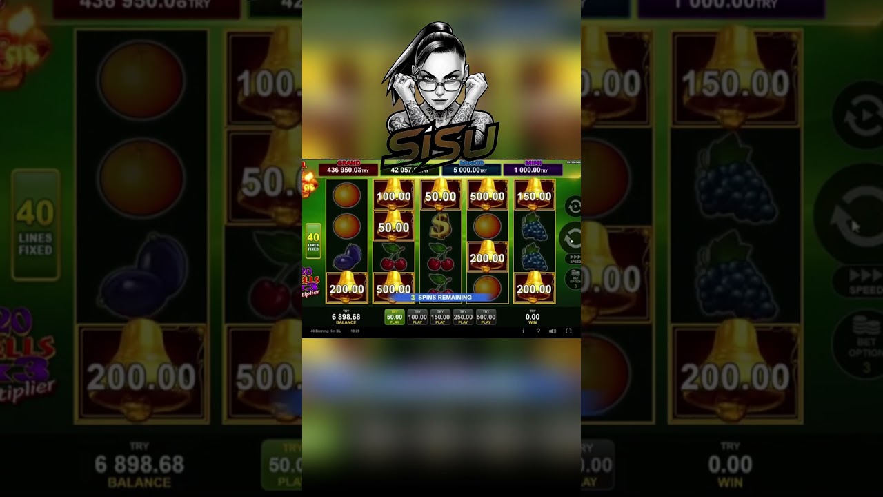 SLOT OYUNLARI ❤️ 40 Burning Hot BL ❤️ Bell link Kasa Katlama