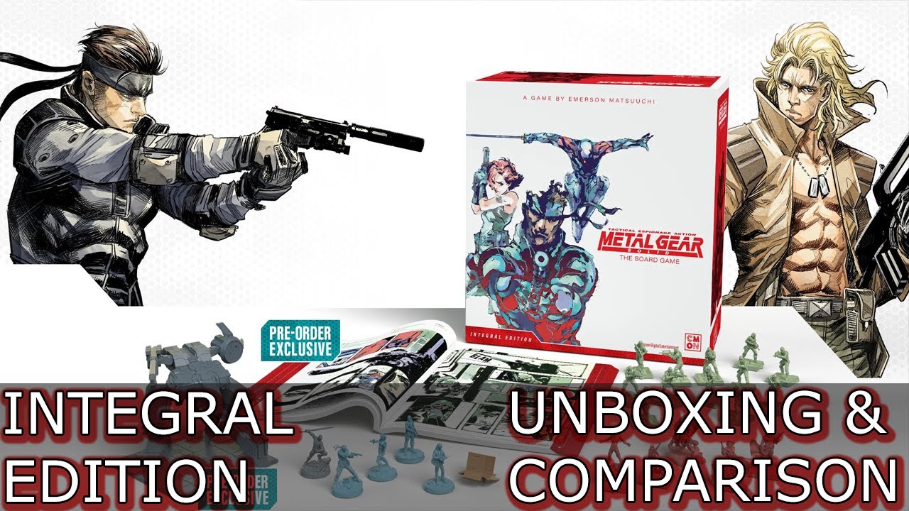 Metal Gear Solid: Настольная игра | Integral против Retail | В чем разница?