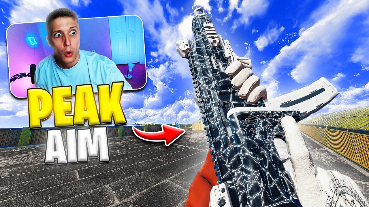 This is what *PEAK* aim in Warzone looks like...