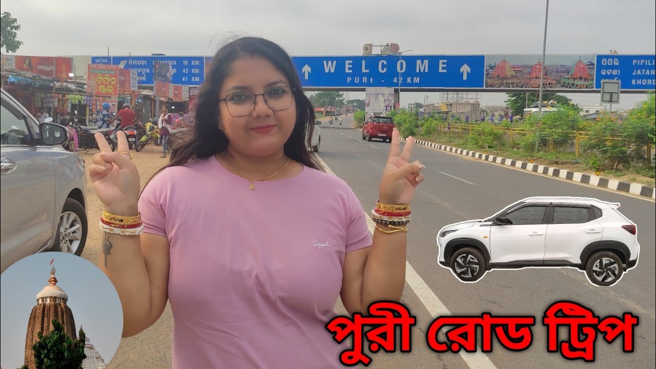 Kolkata to Puri road trip | Night drive | Simple Living | Nissan magnite ||