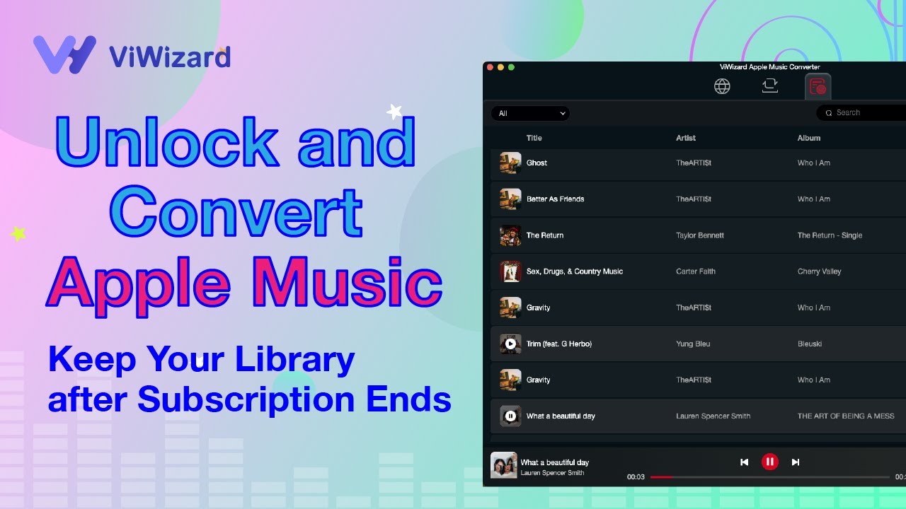 ViWizard Apple Music Converter: Unlock and Download Apple Music Easily