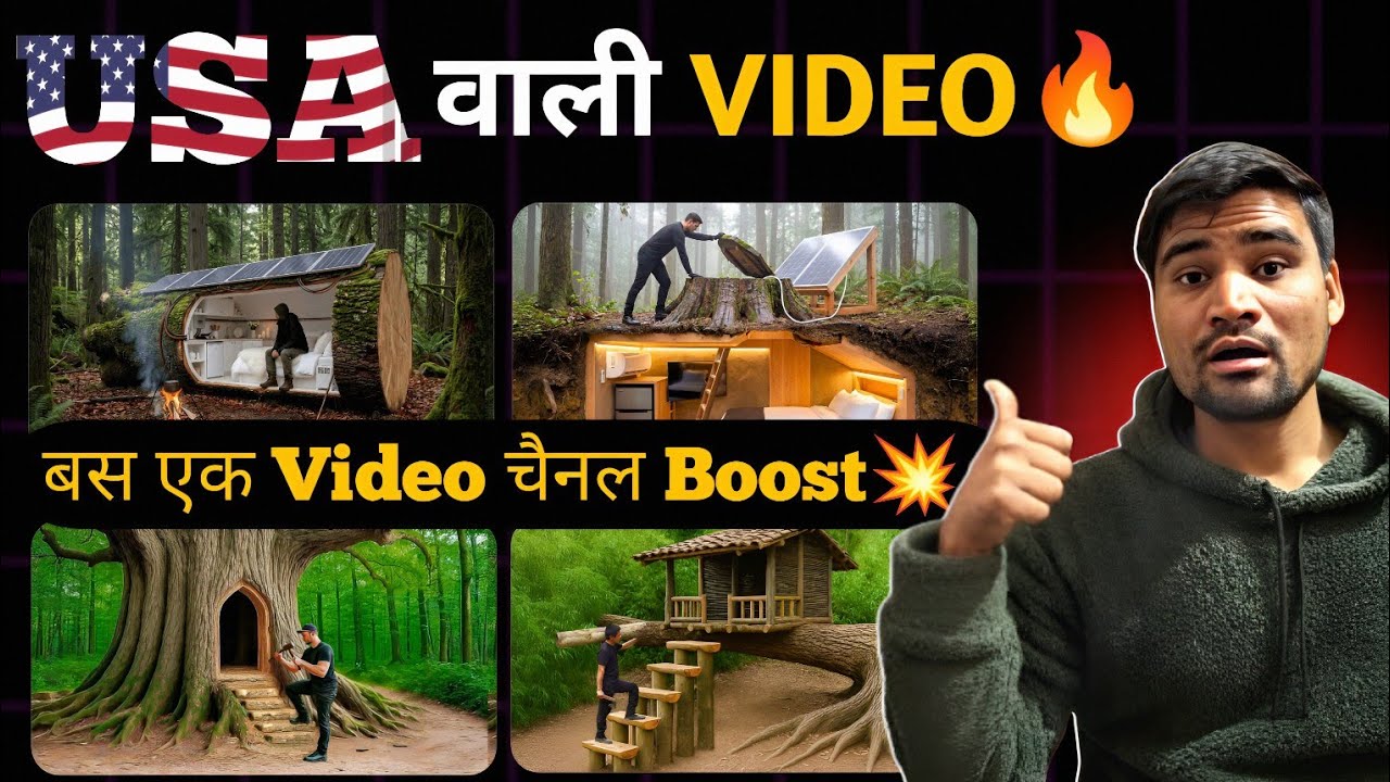 Create Forrest Survival Videos Using FREE Ai