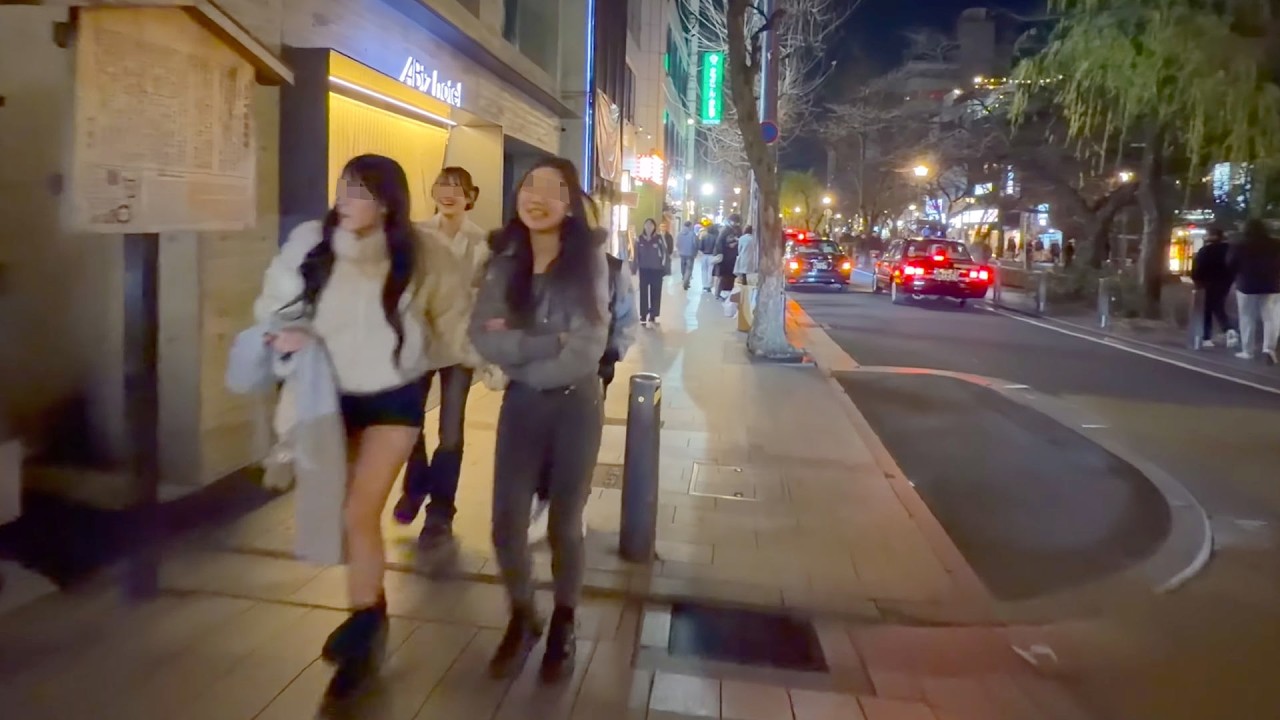 [4K]京都 木屋町通歓楽街 土曜日夜 Kyoto Kiyamachi-dori Nightlife Area on a Saturday Night