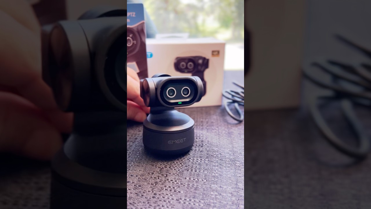 🎥 Testing out the EMEET PIXY 4K Dual-Camera using AI #webcam #aicam