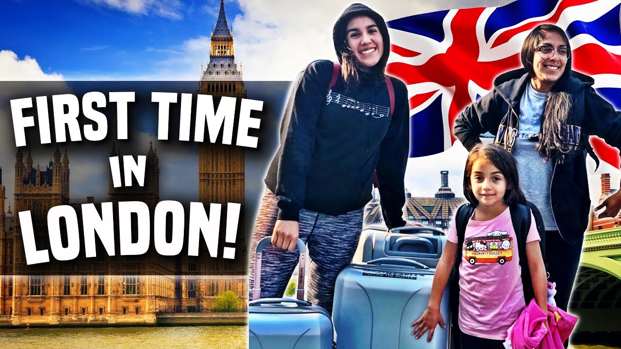 Americans Go to London For the First Time 🇬🇧 Family Travel Vlog - Reezy fam vlogs 001