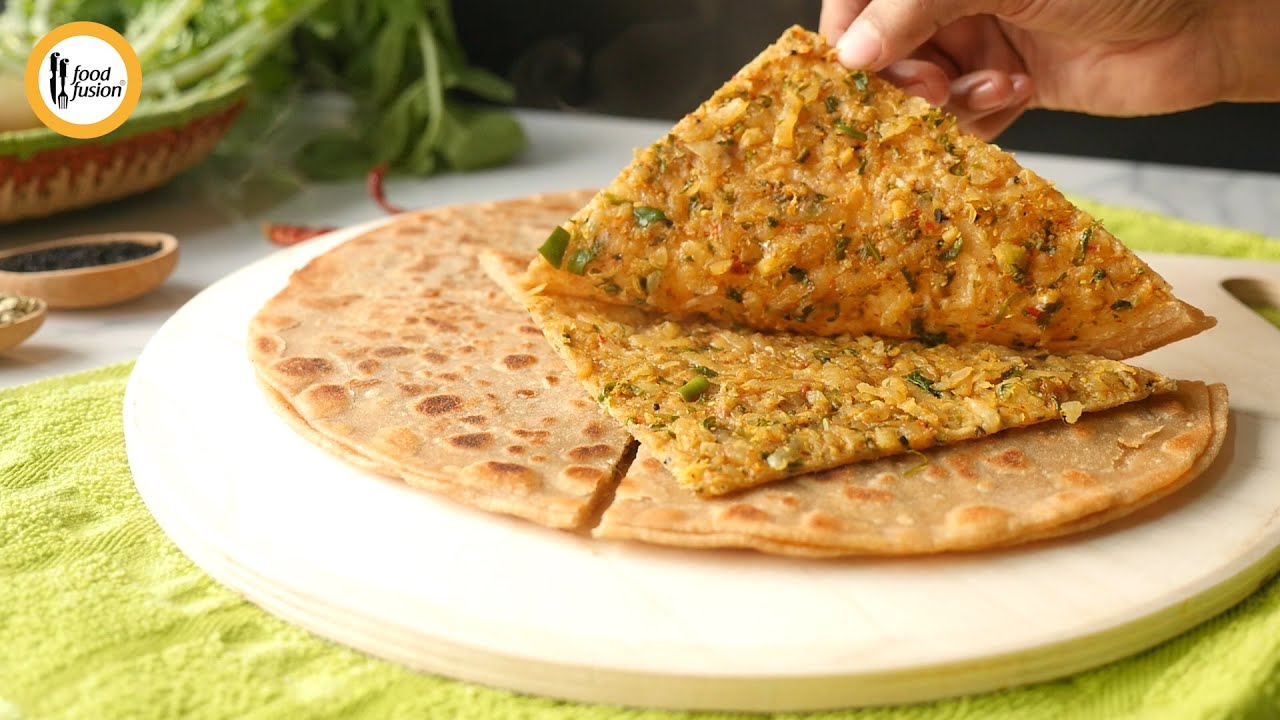 Achari Mooli Ka Paratha Recipe By Food Fusion