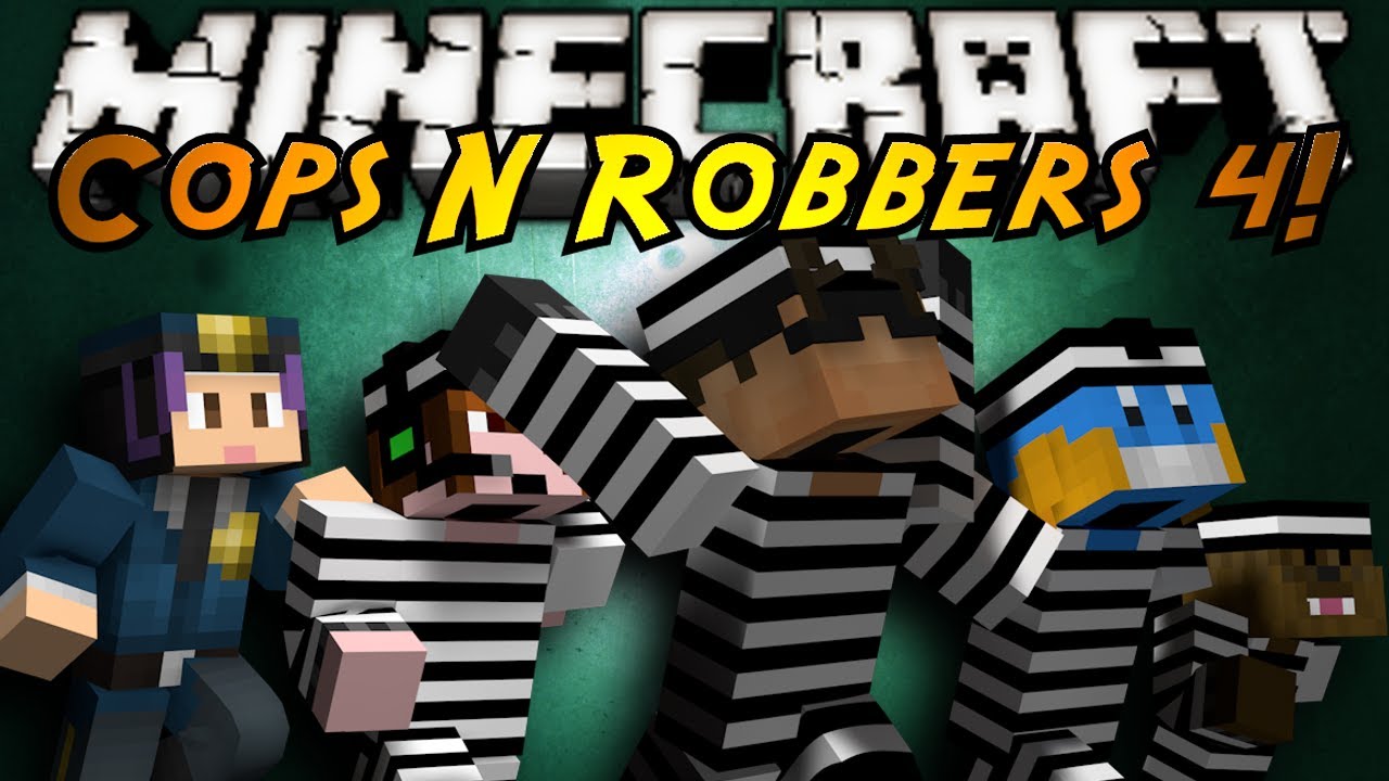 Minecraft Mini-Game : COPS N ROBBERS 4!