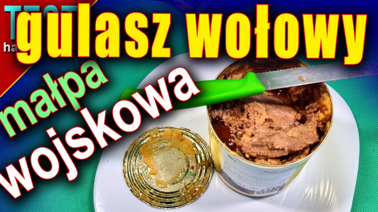 Gulasz wołowy podsmażany - ARPOL - wojskowa małpa