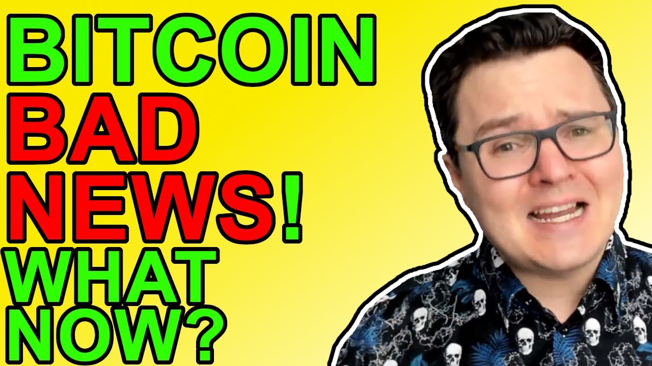 Bitcoin BAD NEWS!!! But There's Good Crypto News in 2021 Too!