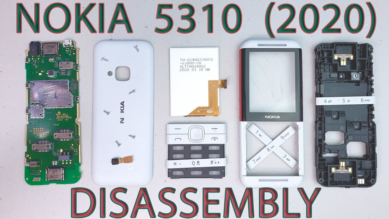 Nokia 5310 (2020) Teardown and Disassembly