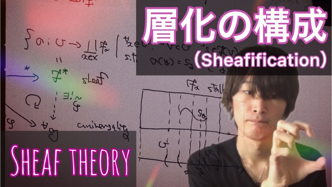 【層の理論】層化の構成 (Sheafification)