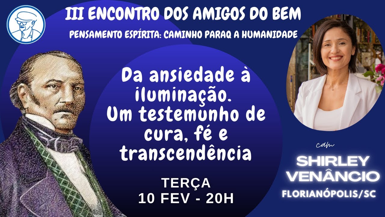 Da ansiedade à iluminação.Um testemunho de cura, fé e transcendência-Shirley ©TV Chico Xavier Brasil