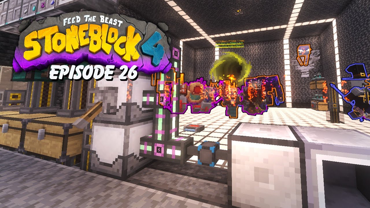Getting Godforged Pearls - Apotheosis Gateways -  FTB StoneBlock 4 #26