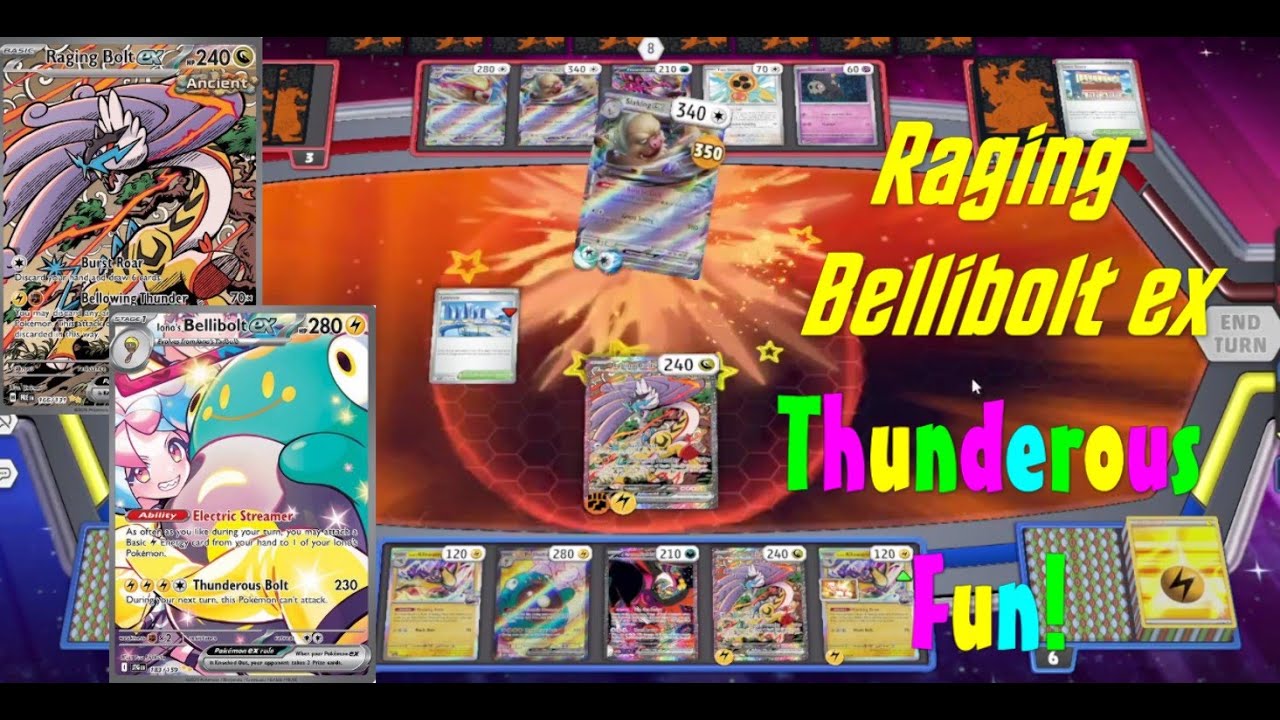 Raging Bellibolt ex - Coolest Way To Play Raging Bolt ex.