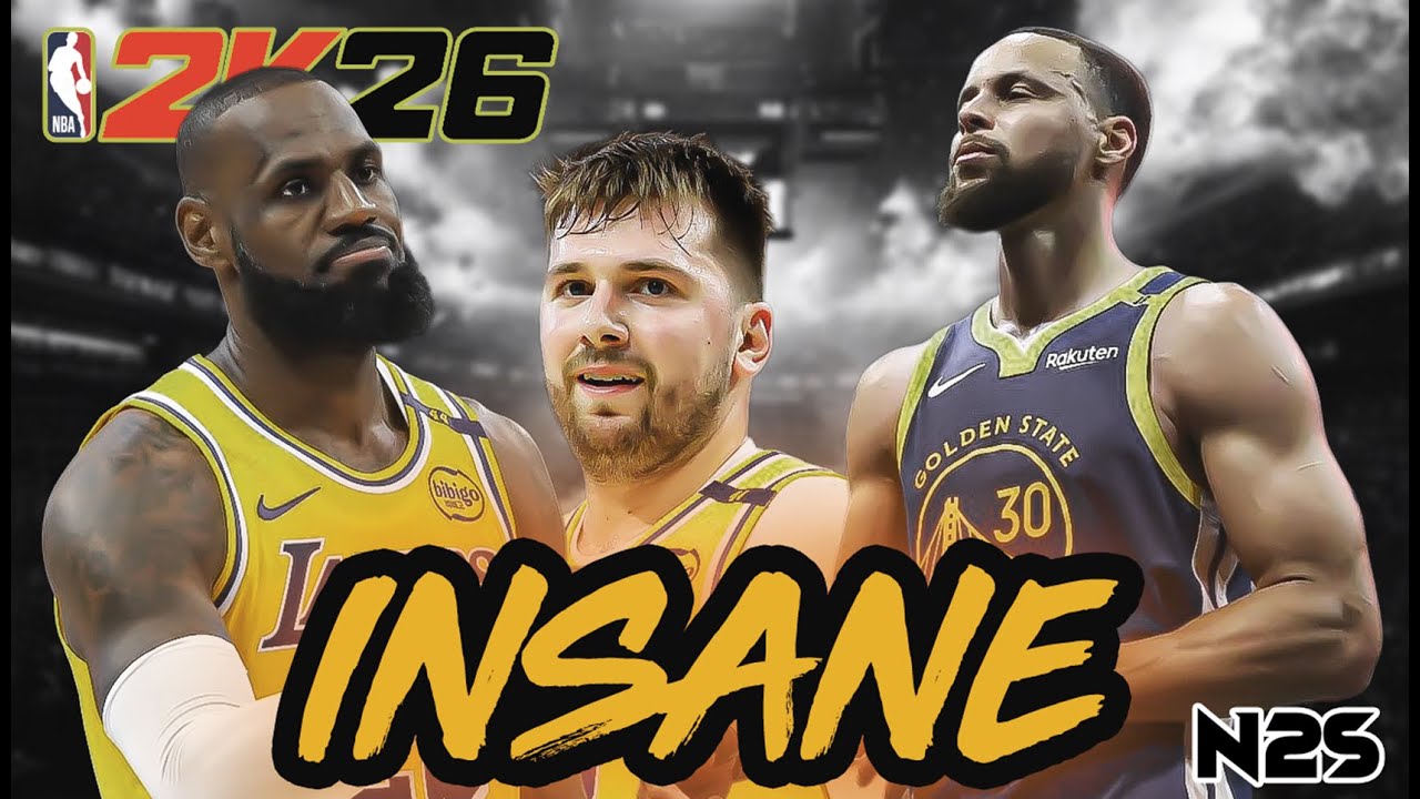INSANE GAME - WARRIORS vs LAKERS - FULL GAME - 4K REALISTIC - NBA 2K26
