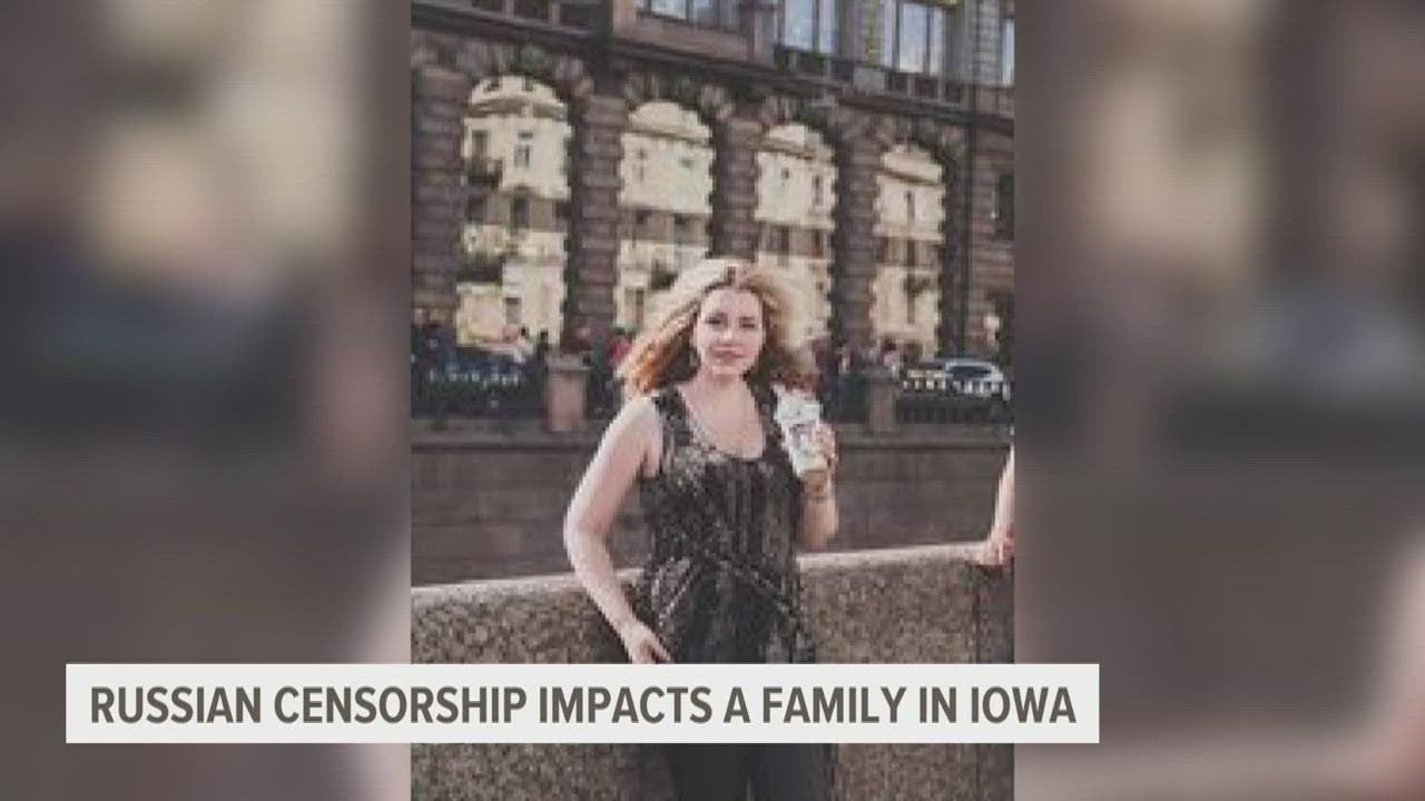 How Russian censorship impacts Iowa family