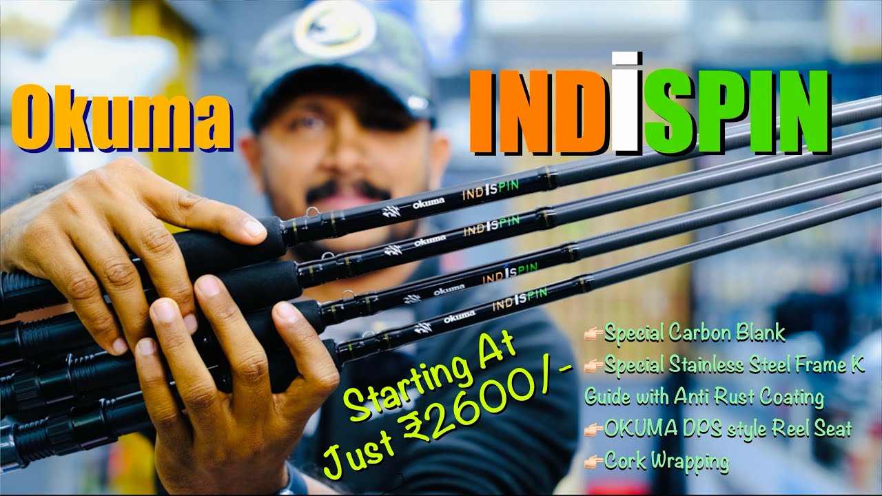 🇮🇳 Made for Indian Waters! Okuma IndiSpin – The Rod Every Angler Needs! #tackletips