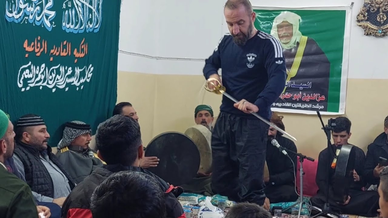 المداح السيد احمد عزالدين النعيمي هيم دليلي حسي صوت الحادي حربي ضرب سيوف