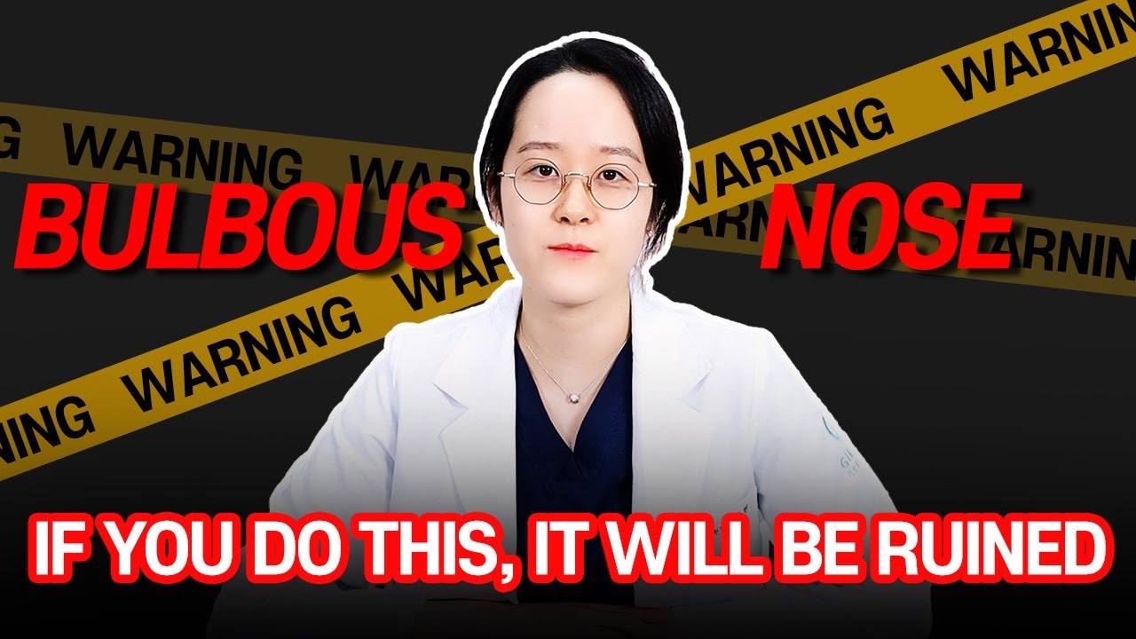 Bulbous nose surgery in Korea
