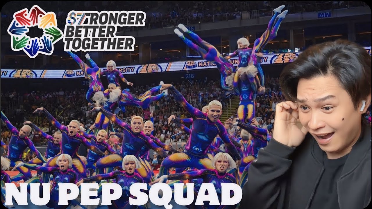 NU PEP SQUAD - UAAP Cheerdance Competition 2024 | REACTION