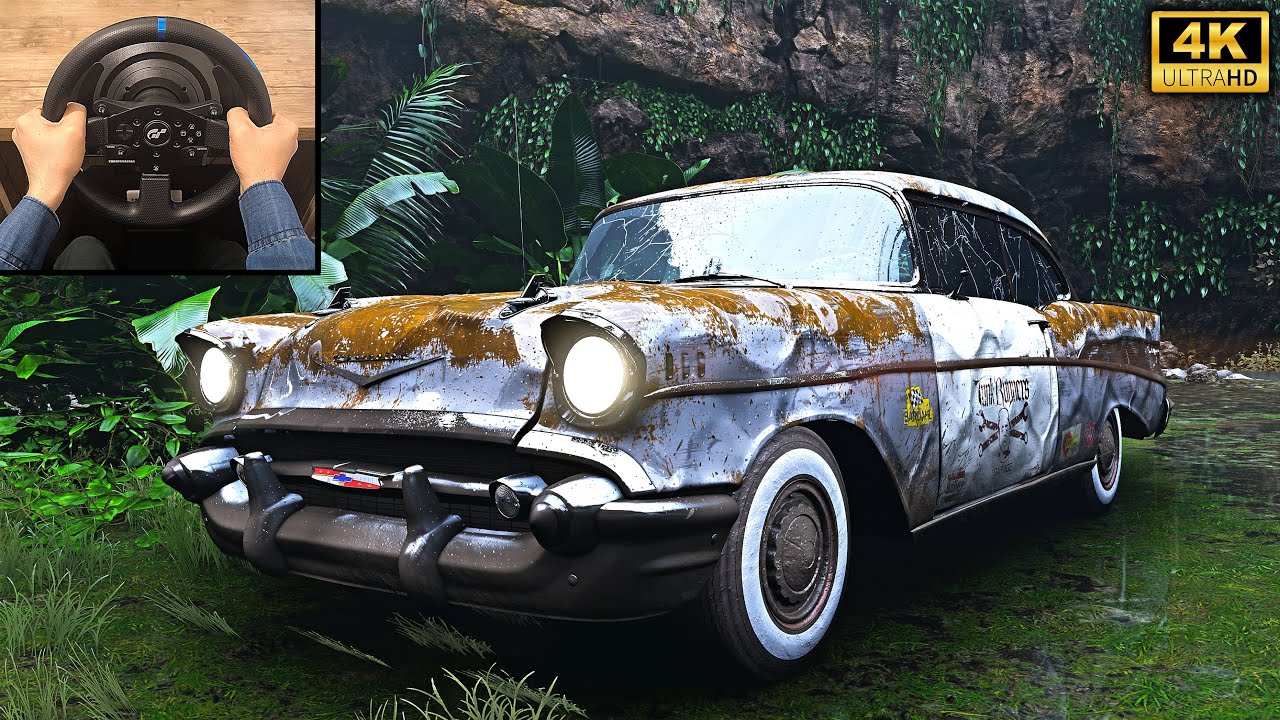 Rebuilding Chevrolet Bel Air - Forza Horizon 5 | Thrustmaster T300RS gameplay