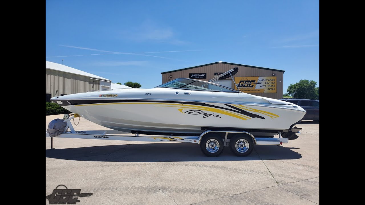 Walk through inspection and features, 2006 Baja 275 Boss listed @ GrandSportCenter.com - 496HO 425hp