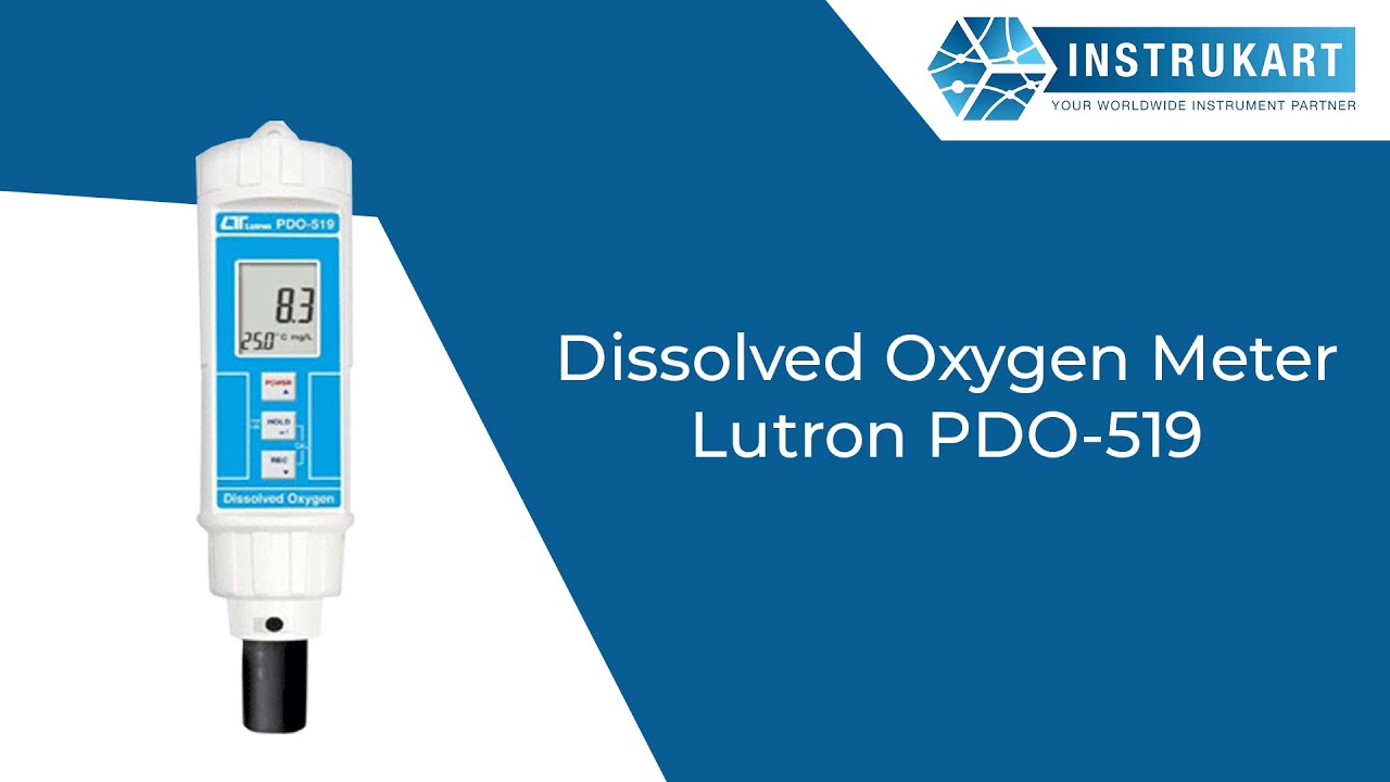 Lutron PDO-519 Dissolved Oxygen Meter