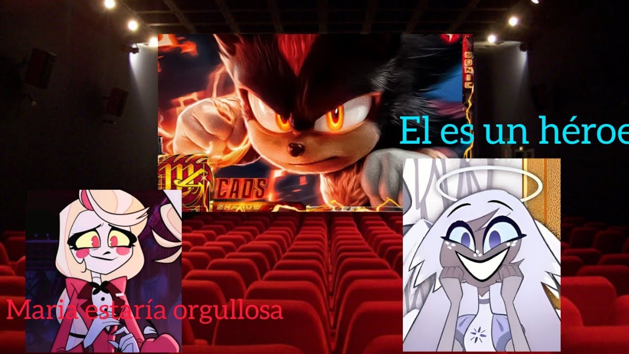 Hazbin hotel reacciona a universos capítulo 3 shadow